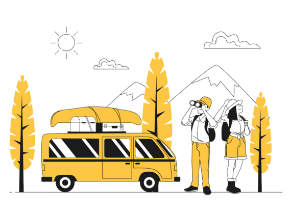 Illustración de tour en PEERGO